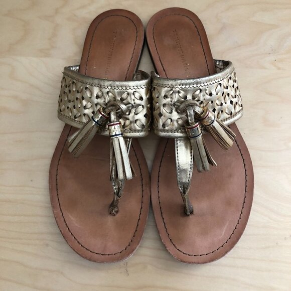 TOMMY HILFIGER Tasseled Sandals - Picture 4 of 14